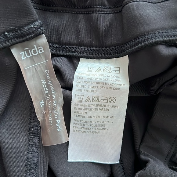 Zuda Black Jogger Track Pants XL - Picture 2 of 4